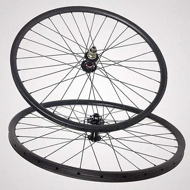 27.5er Carbon Tubular Bicycle Wheelset 27mmx23mm for XC MTB Crosscountry Bike