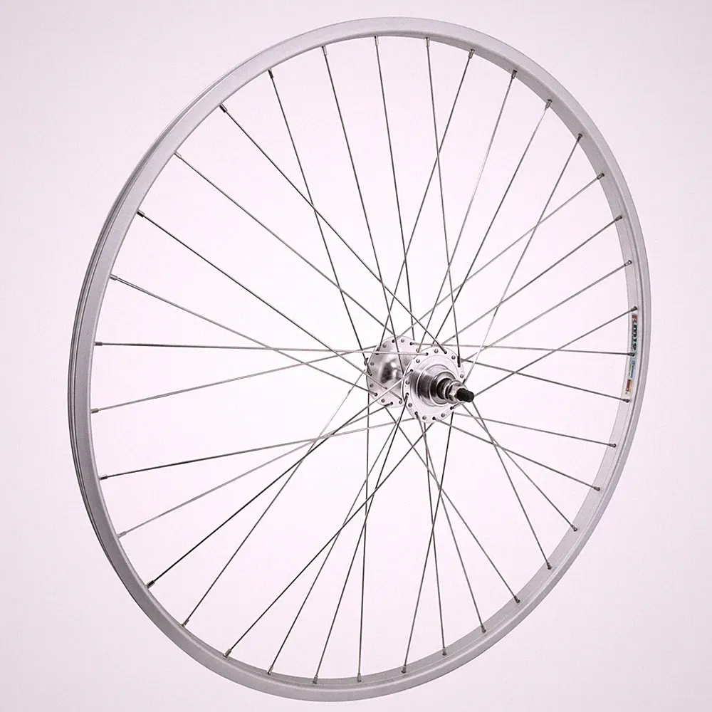 27x1 1/4 Alloy Rear Bike Bicycle Wheel Fixed Gear / Freewheel Bolt On