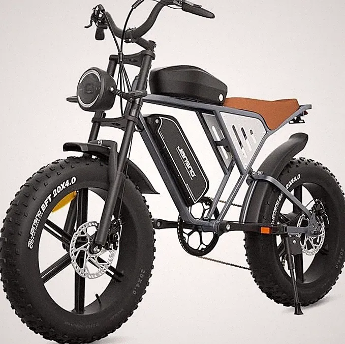 30mph Electric Dirt Bike 48v All Terrain 20" Fat Tire Electric Mountain Bike