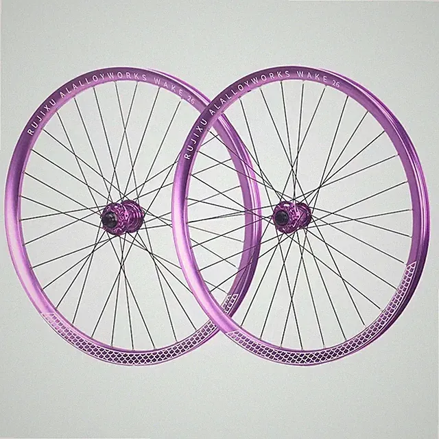 700C Mountain Bicycle Wheelset with Disc Brake System Six Bolts Bike Wheels