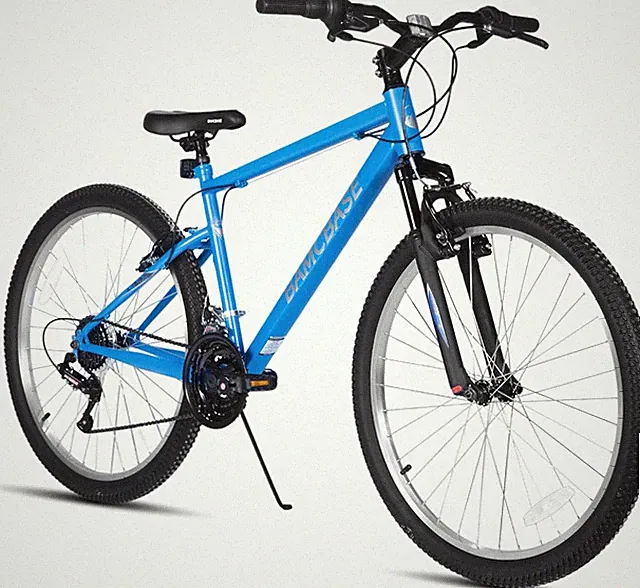 HILAND 26 27 Inch Mountain Bike, Mens Womens MTB with 18 Speeds, High-Tensile St