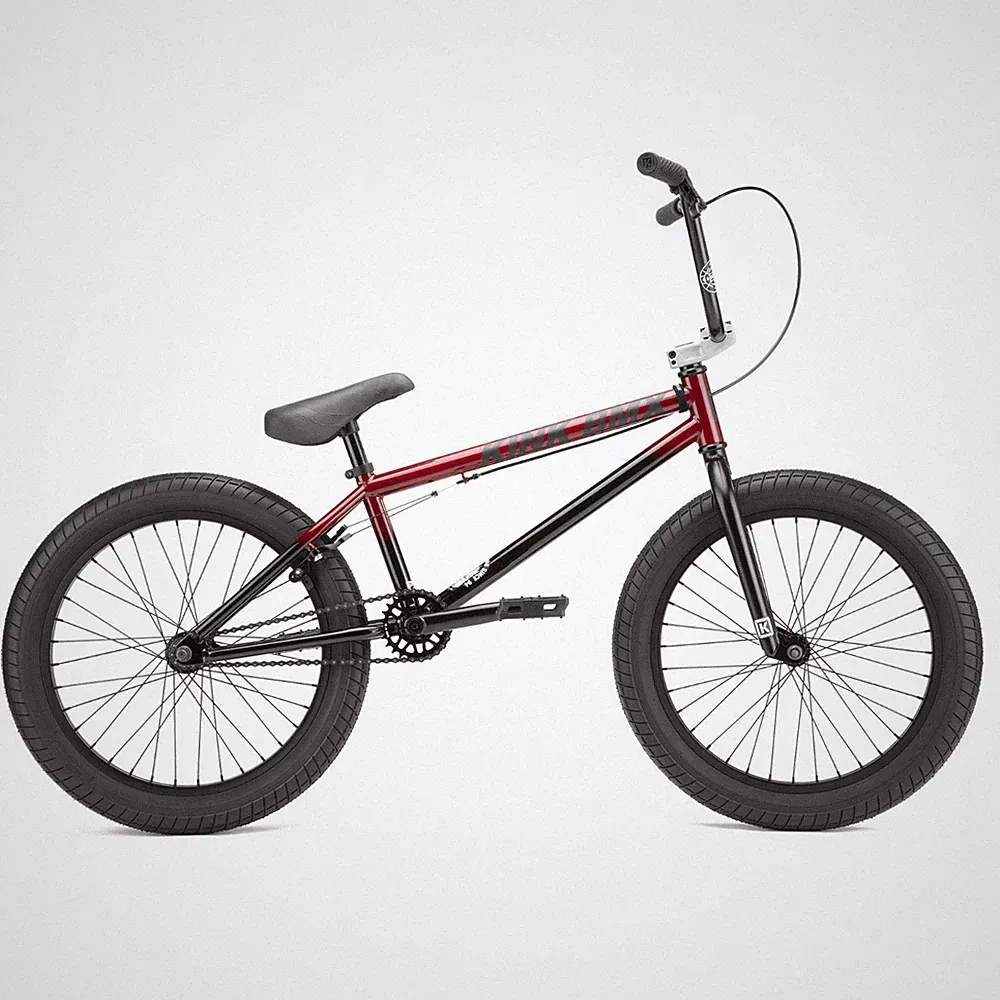 Kink 2022 Curb Complete BMX Bike - Gloss Blood Orange