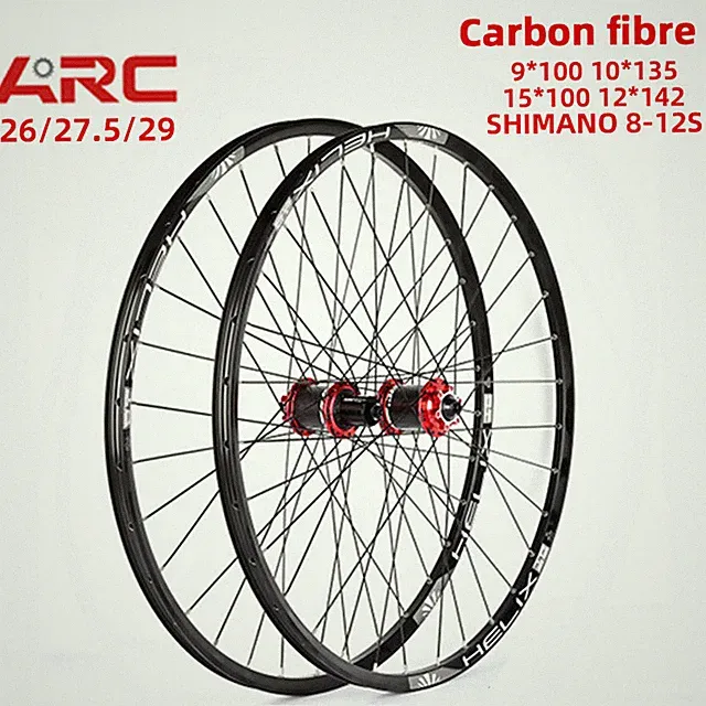 Mountain Bike Wheelset 32H XC MTB Racing Off-road Bicycle Wheels QR / Thru Axle