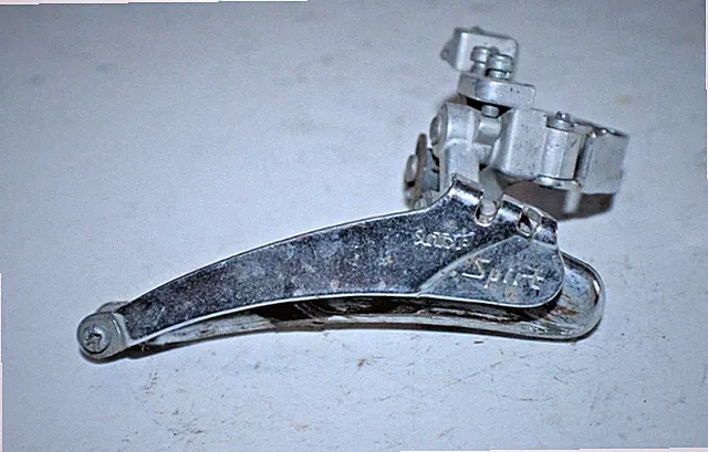 Suntour Spirit Double Front Derailleur 27mm Clamp-On BottomPull Fast USA Shipper