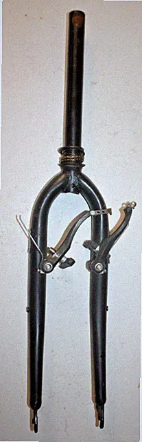 Urban Hybrid Bike Fork 700c 11/8" Threadless Black 260mm Touring Road Ships Fast