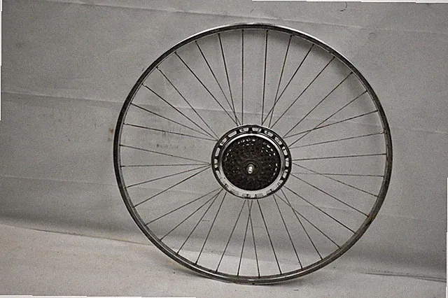Vintage Rear 27" Touring Road Wheel Silver OLW135 36S 17mm AV 6SPD Fast Shipping