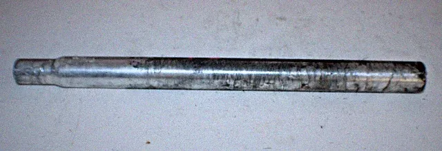 Vintage Seatpost Seat Tube 350/27.2mm 0 Offset Aluminum Silver Touring Road MTB~