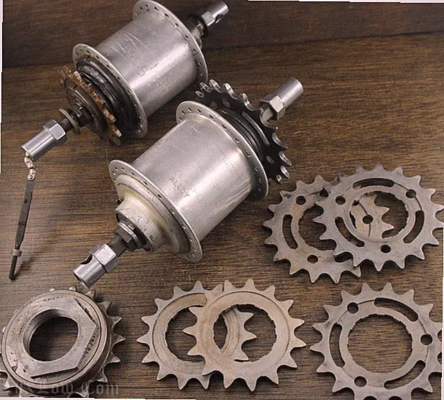 Vintage Sturmey-Archer ASC 3 Speed Fixed Gear HUB 40h RoadBike Cog Track Bicycle